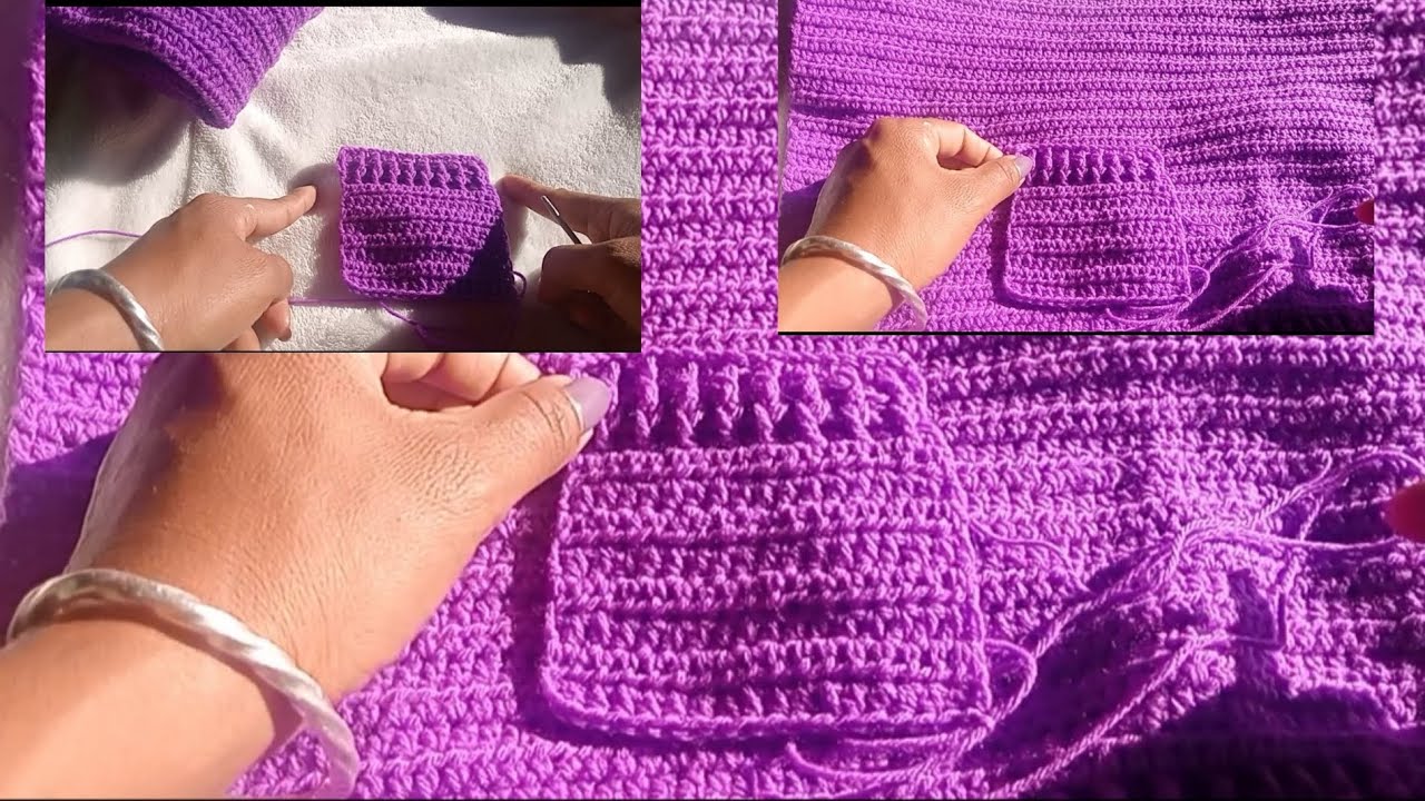 स्वेटर को गोजी बनाउनु सिक्नुहोस्,😍🧶