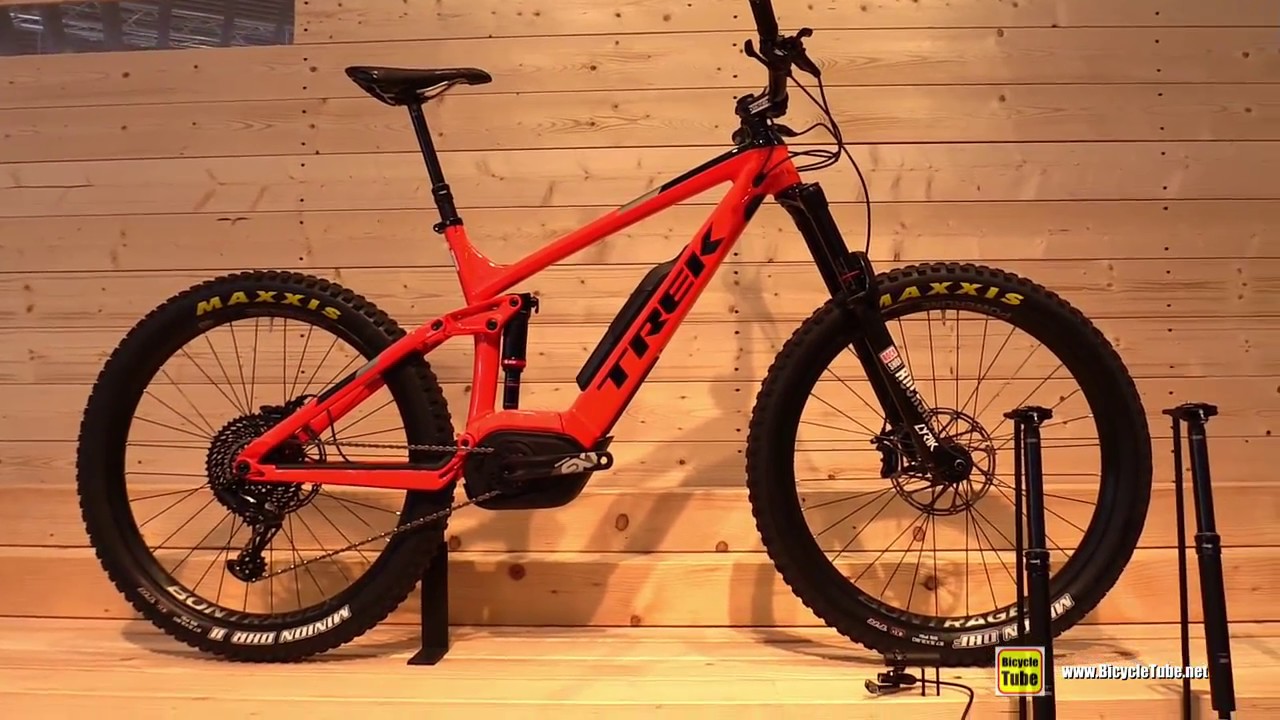 2018 Trek Power Fly LT9 Electric Mountain Bike - Walkaround - 2017 Eurobike
