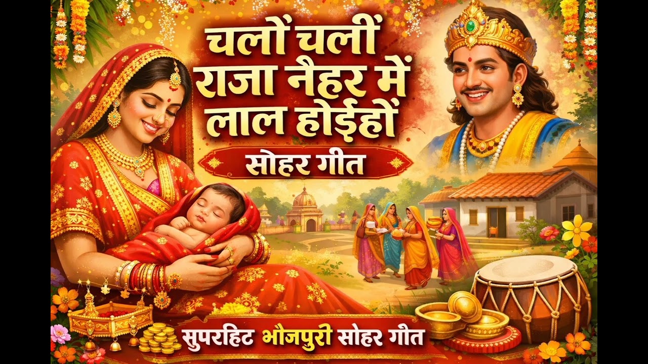 🌹Sohar geet🌹🙏👍💓chalo chali raja.....💥🌺