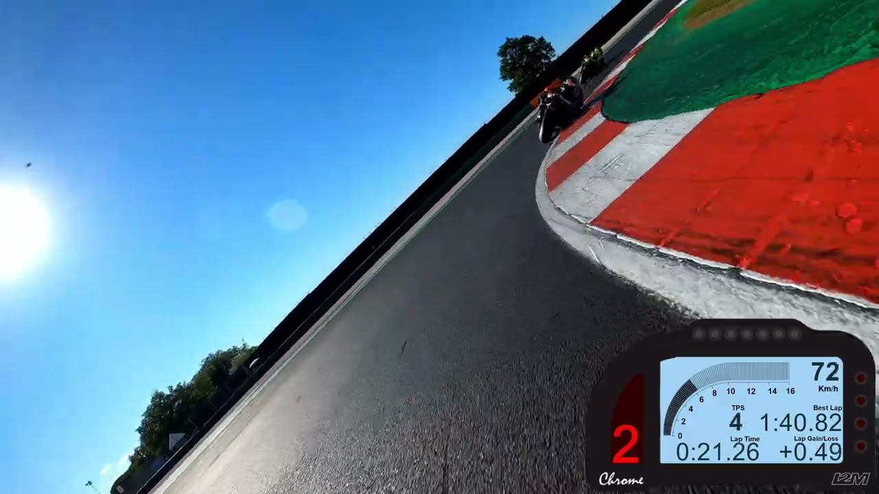 Misano Race 11.08.22 (first lap with flying start)