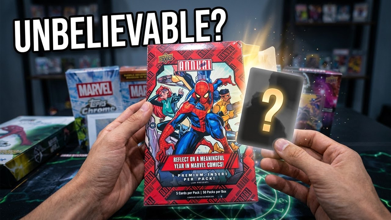 Unbelievable Marvel Annual 2023-24 Upper Deck Hobby Box Break! Guess Who's the #1-of-23 Hologram!