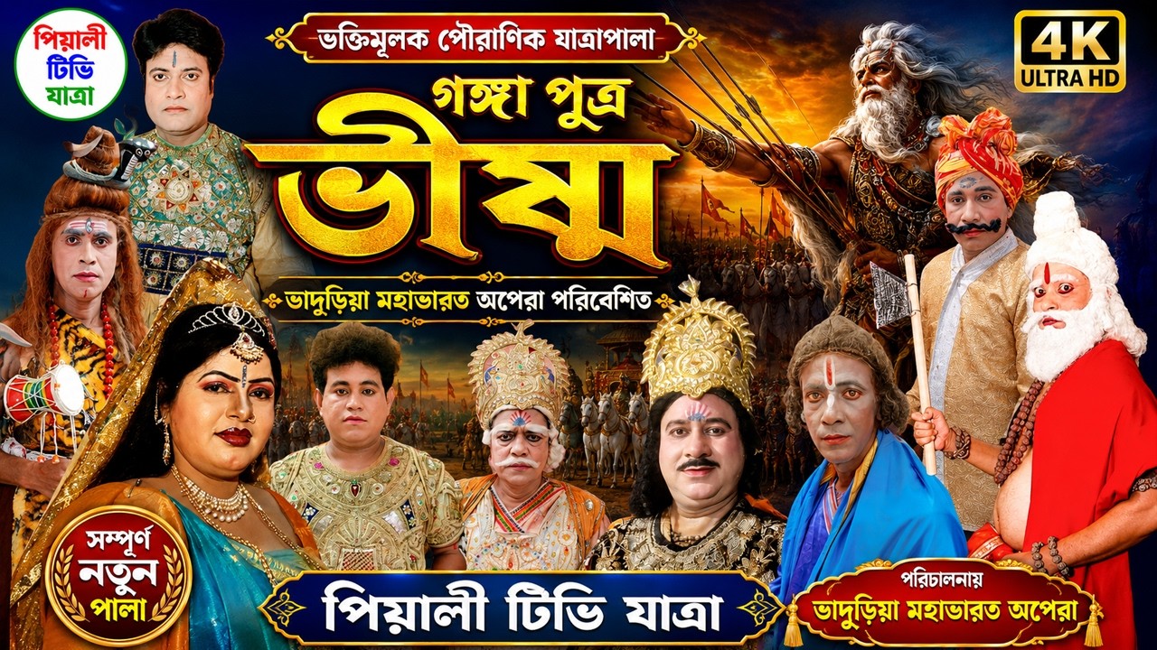 সম্পূর্ণ ধর্মীয় যাত্রাপালা II গঙ্গাপুত্র ভীষ্ম যাত্রা II Gangaputra Bhisma II Jatra Pala II