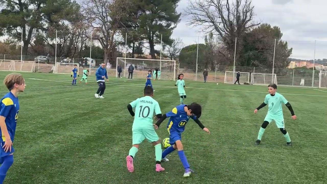 Coupe U11 Sporting Aix VS Tholonet et Ventabren 6 à 0 et 3 à 1