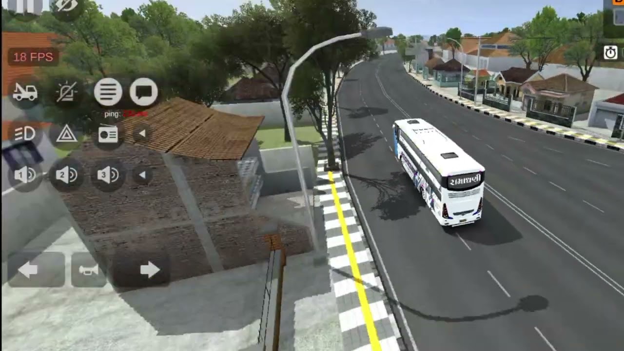 Ramadhani travel's livery bus simulator indonesia #bussid  gujrat TRAFIK mod 441 travels livery &mod
