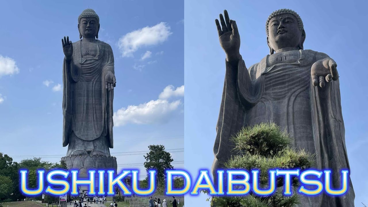 USHIKU DAIBUTSU / 1 OF THE THREE LARGEST BUDDHA STATUES IN THE WORLD / PINOY ENGINEER IN JAPAN