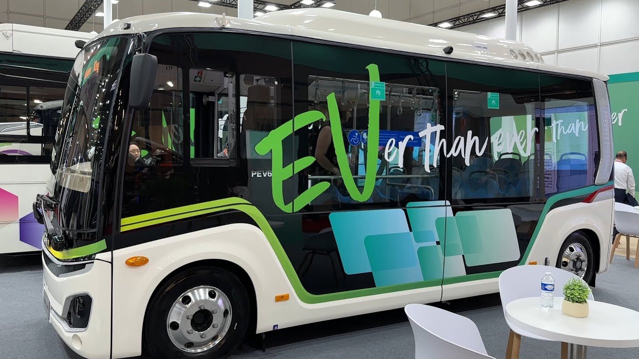 Amazing Electric City Bus ! 2024 King Long PEV6