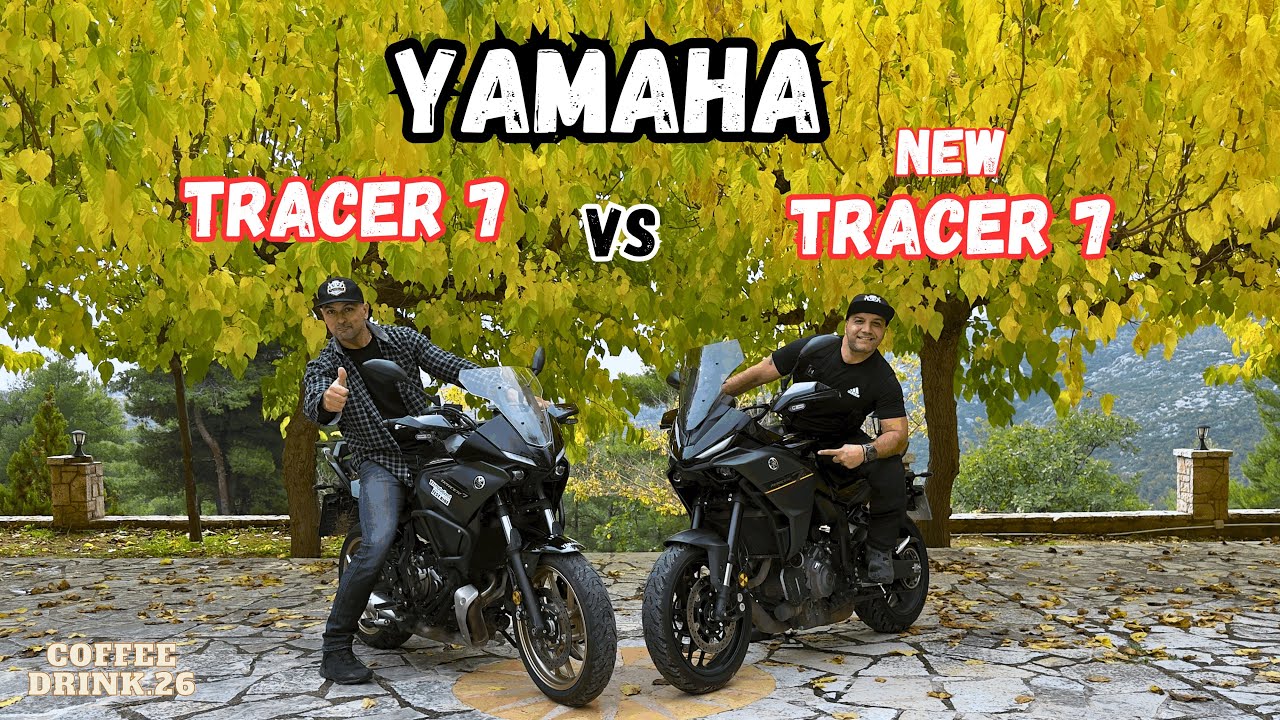 Yamaha Tracer 7 2025 VS Tracer 7 2024 Coffe Drink.26
