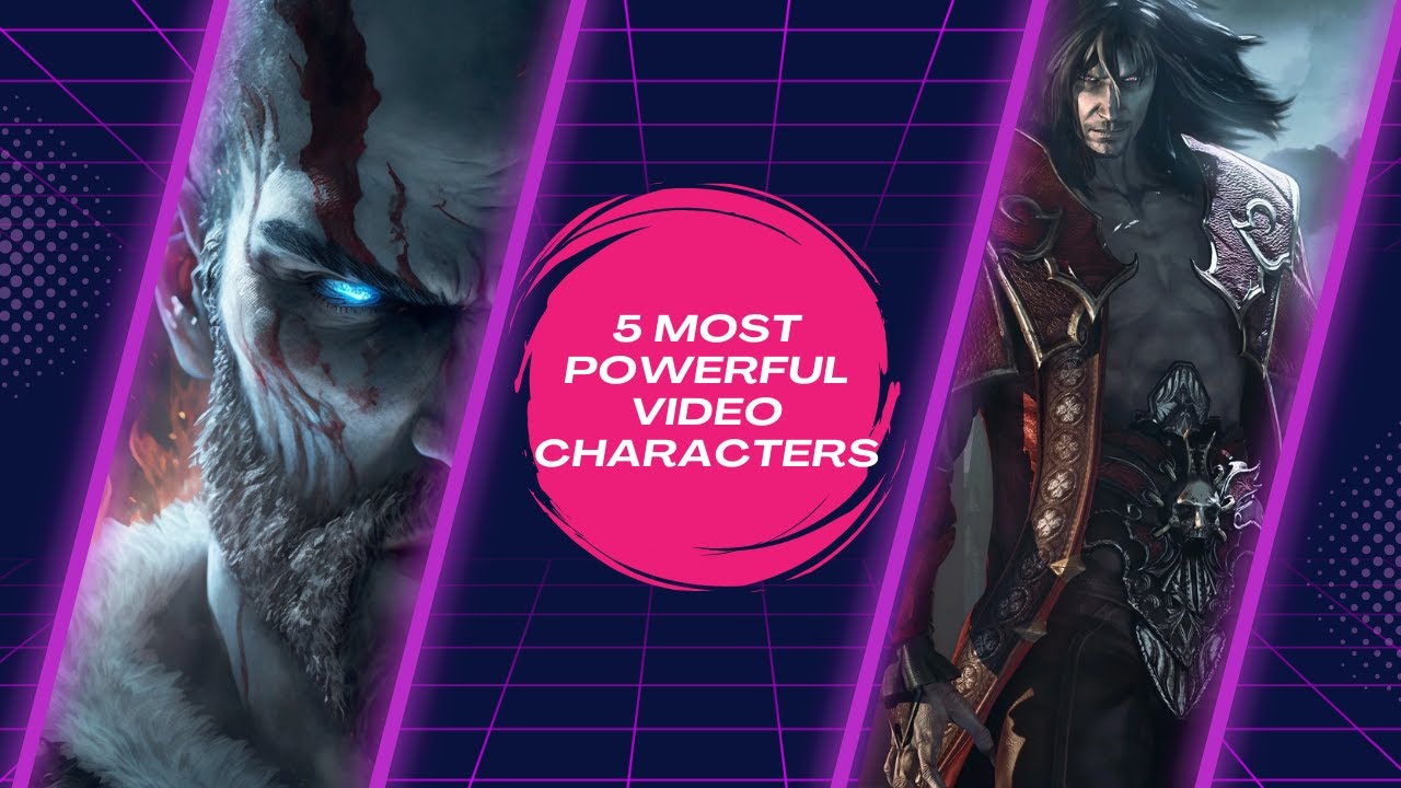 The 5 Most OVERPOWERED Video Game Characters