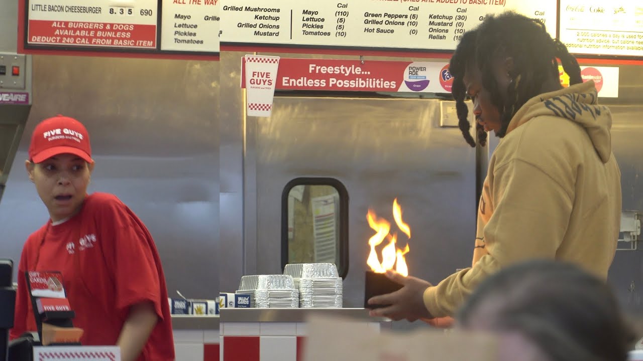 Fire Wallet Prank!