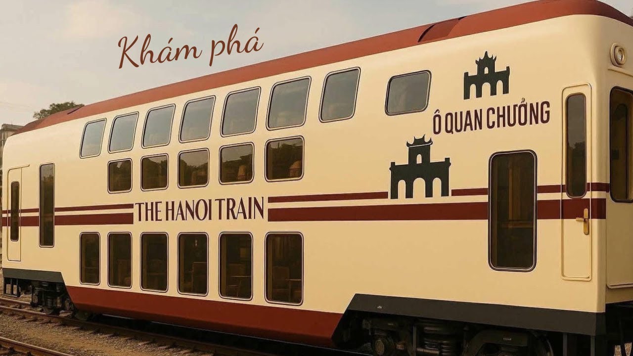 Trải nghiệm hơn 3 tiếng du lịch cuối tuần trên đoàn tàu 2 tầng 
