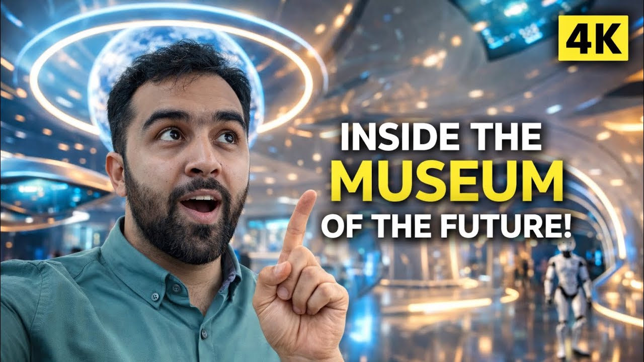 A quick tour of the Museum of the Future ✨#MuseumOfTheFuture #FutureFeels #Dubai 