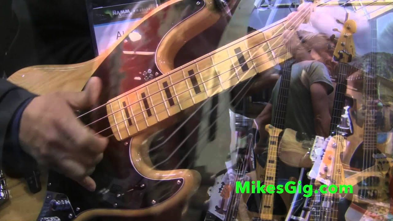 Alex Al at Sandberg NAMM 2014 | MikesGigTV