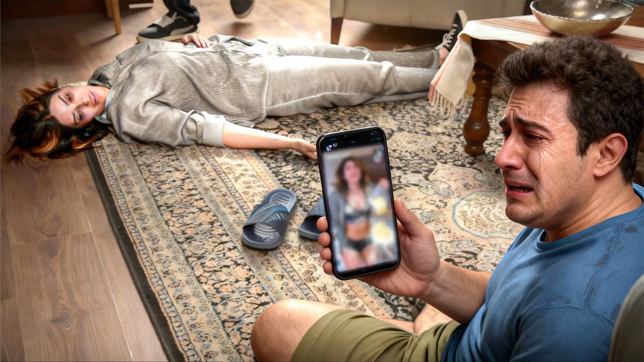 بيشك في مراته وبيقتلها من غير ما يقصد , بسبب فيديوهاتها علي التيك توك