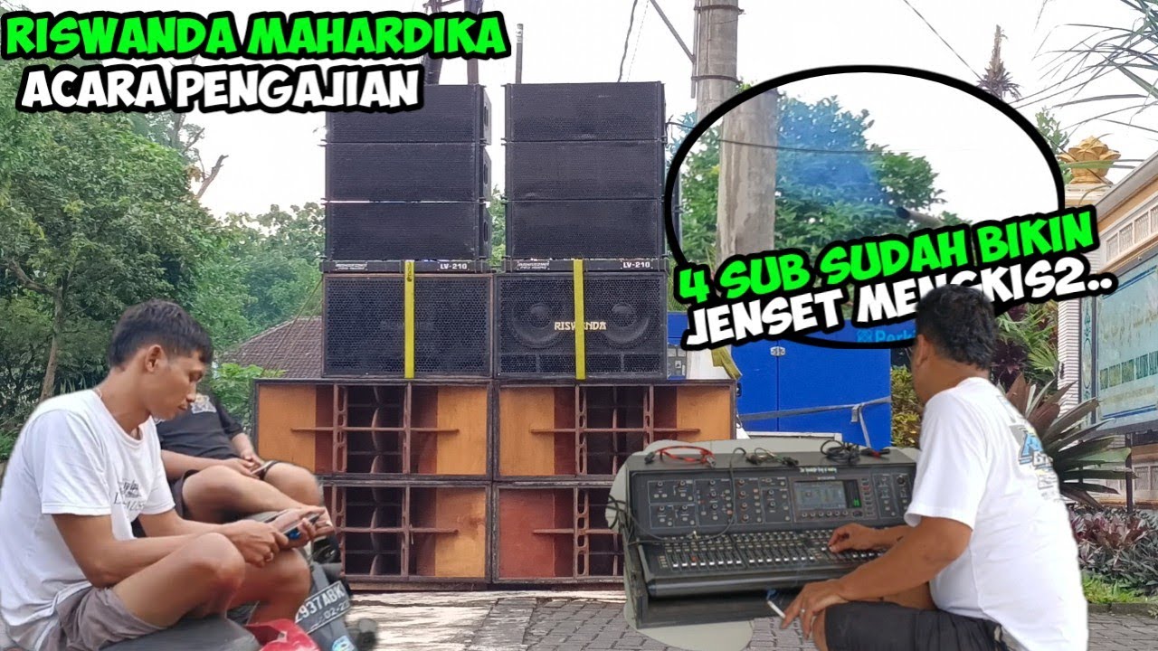 CAK ONE UGAL UGALAN 4 SUB BIKIN JENSET MEGKIS 2, ACARA PENGAJIAN DESA KASRI