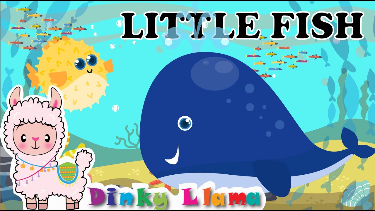 Little Fish swimming in the sea l Baby songs & rhymes l sing along