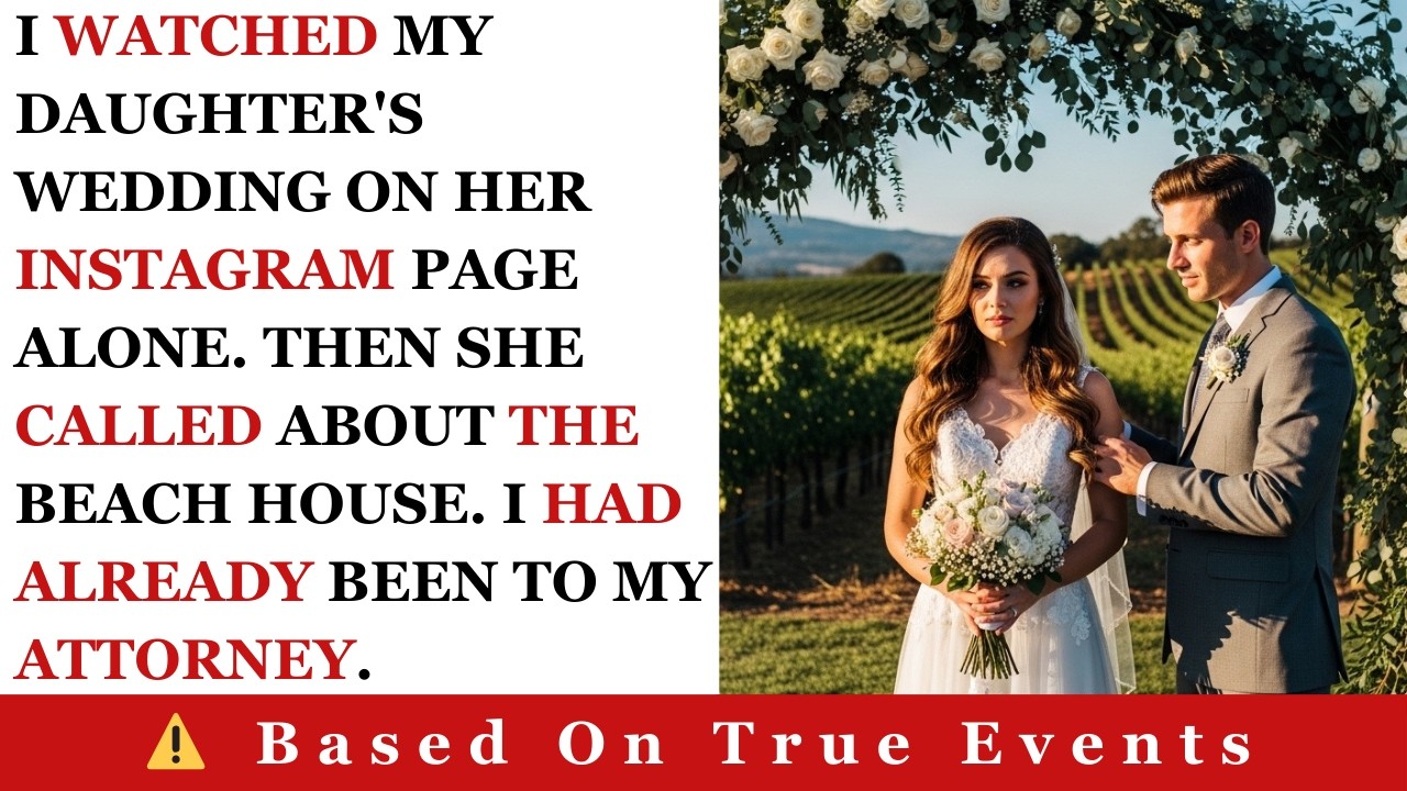 My Daughter Cut Me From Her Wedding Guest List. Two Weeks Later She Called About The Beach House.