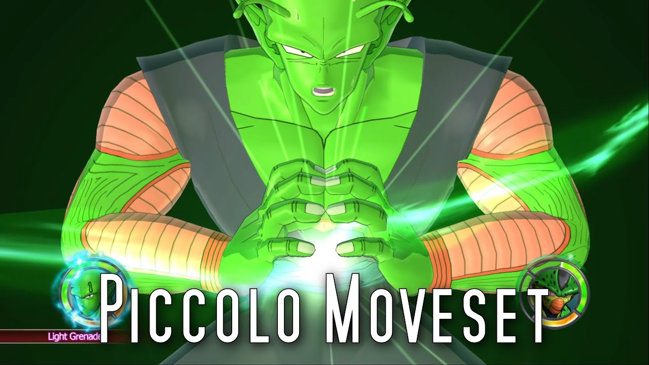 Raging Blast 2 Piccolo Moveset