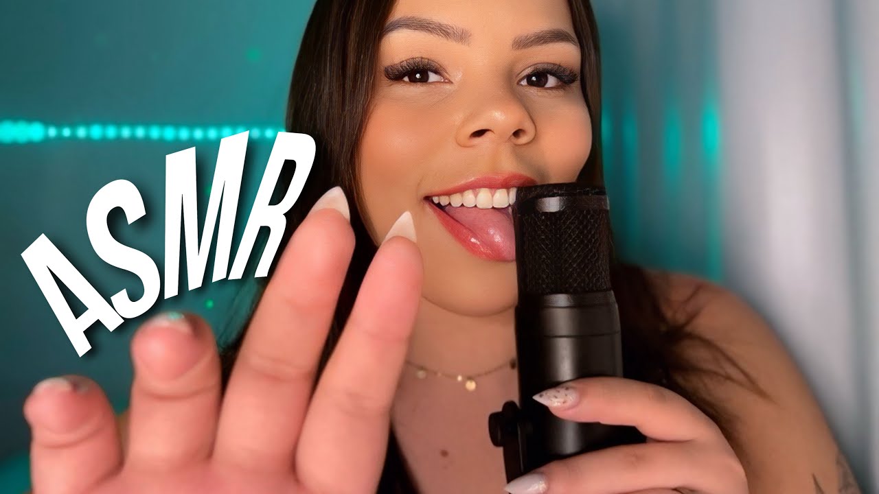 ASMR SONS DE BOCA BEM MOLHADOS