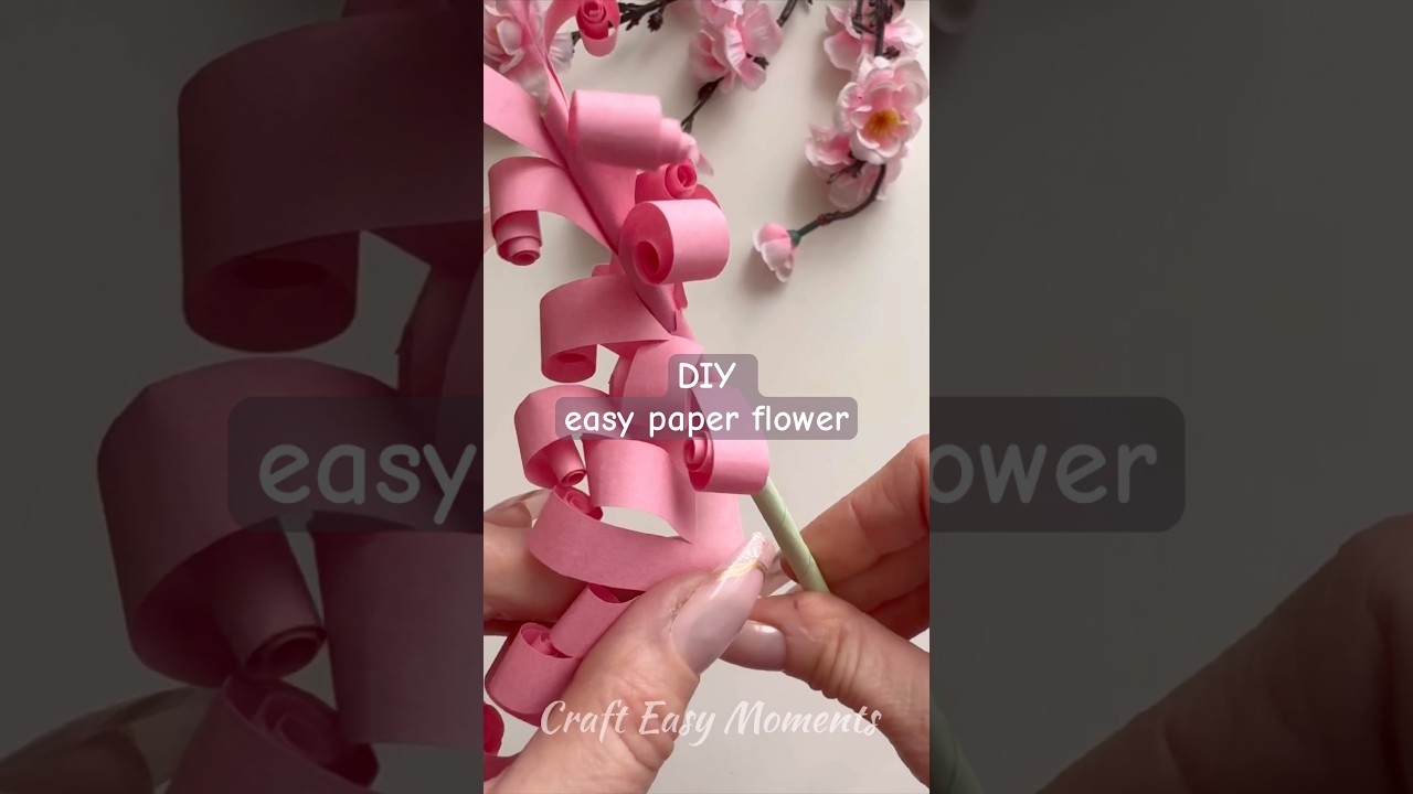 DIY easy paper flowers 🌷 