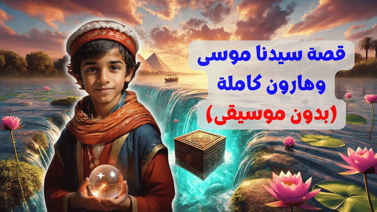 قصة سيدنا موسى وهارون كاملة بأدق وأروع تفاصيلها | ساعتين من أجمل ما يكون (بدون موسيقى)