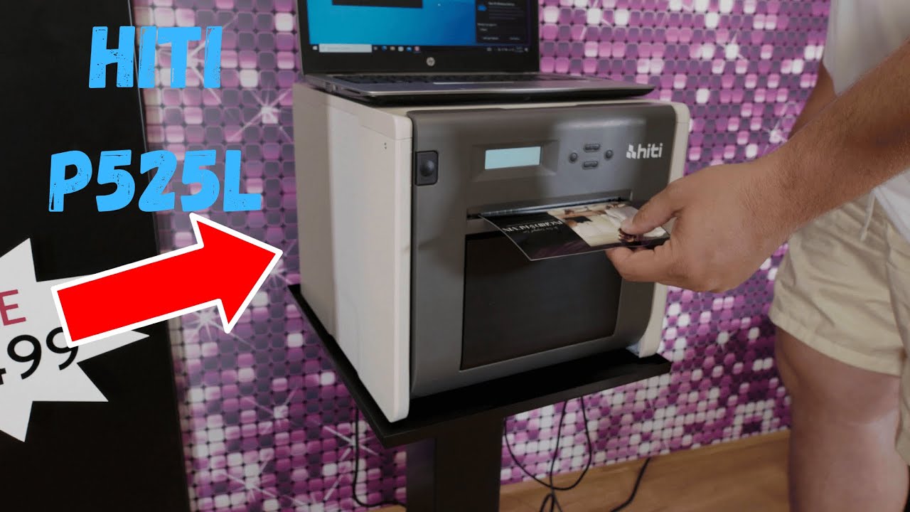 КАК ПЕЧАТЬ НА ПРИНТЕРЕ HITI P525L PHOTO BOOTH С LUMABOOTH И LUMA BOOTH ASSISTANT.