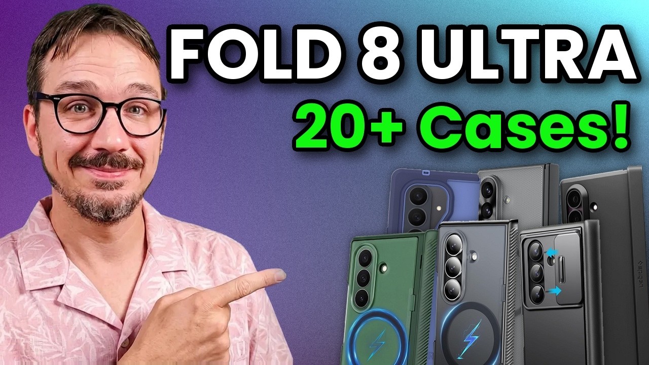 Z Fold 8 Ultra 22 Cases TESTED - Otterbox, Spigen, dbrand, and More!