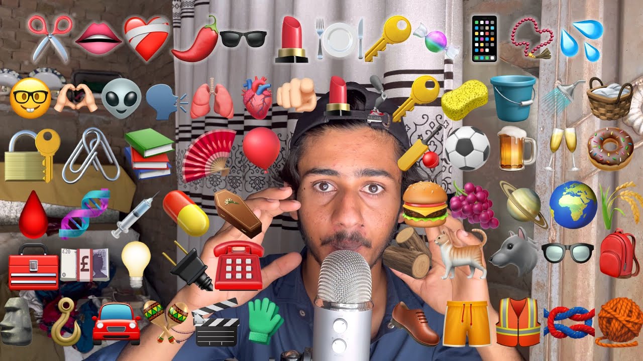 ASMR Emoji Challenge 👄🦷👀💫🕶️
