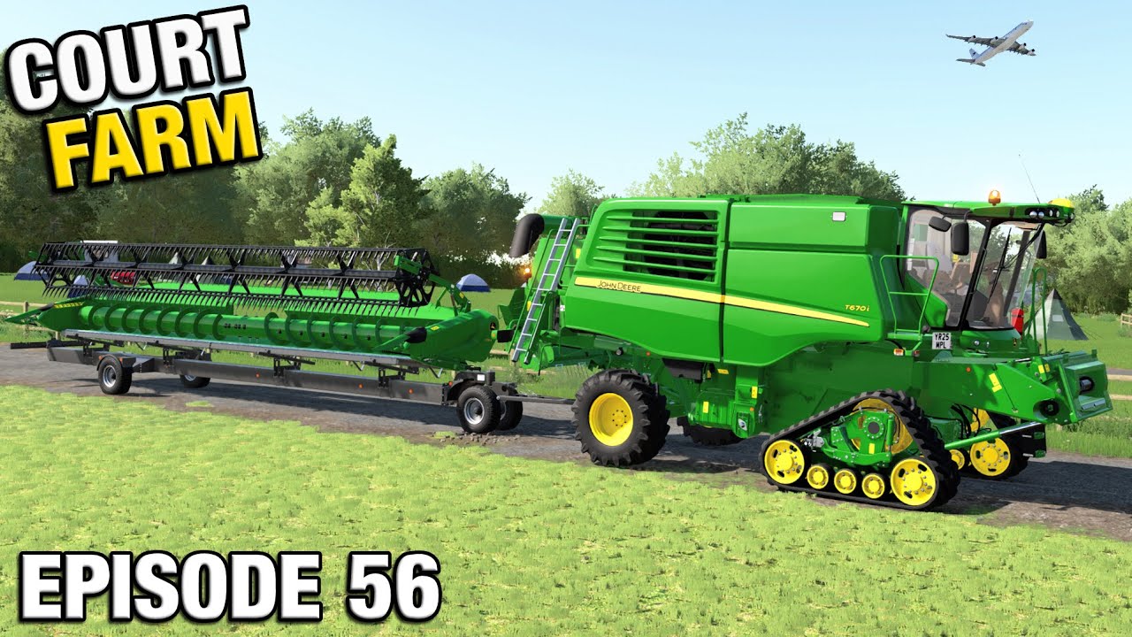 TIME TO BUY A NEW COMBINE Court Farm Country Park FS22 Ep 56