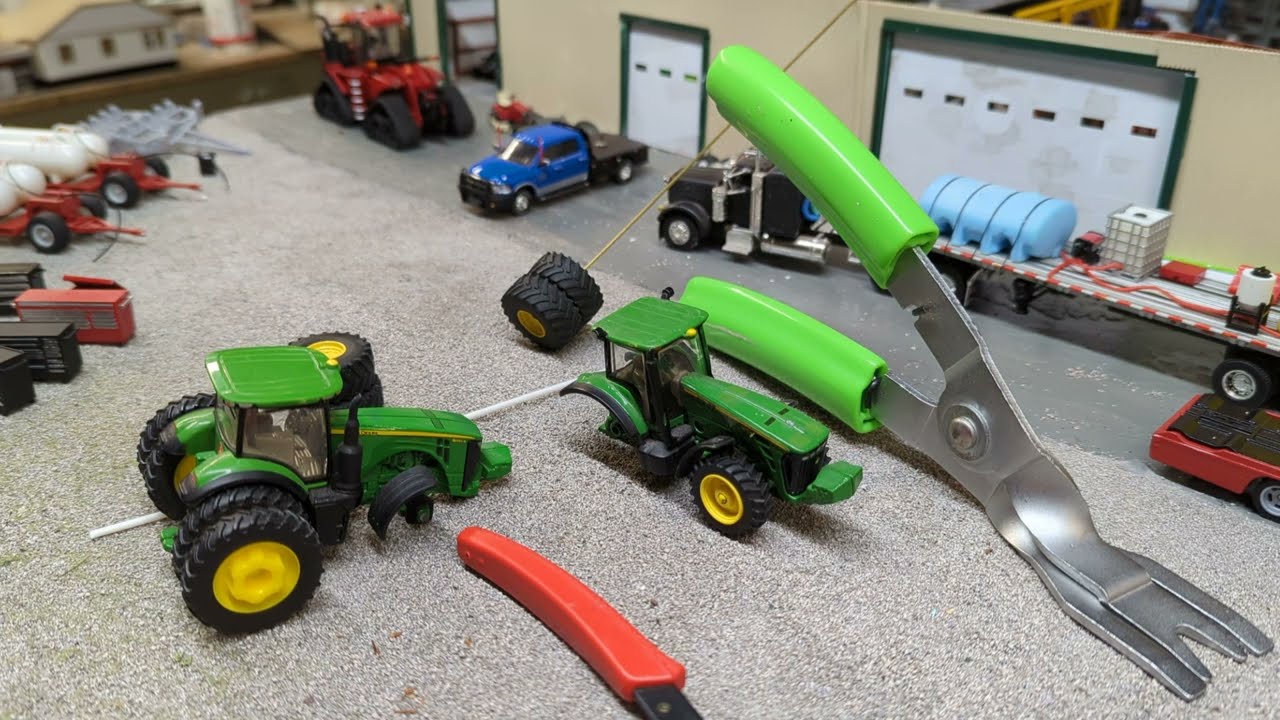 Custom Farm Toy Tips: How to put duals on a 1/64 tractor