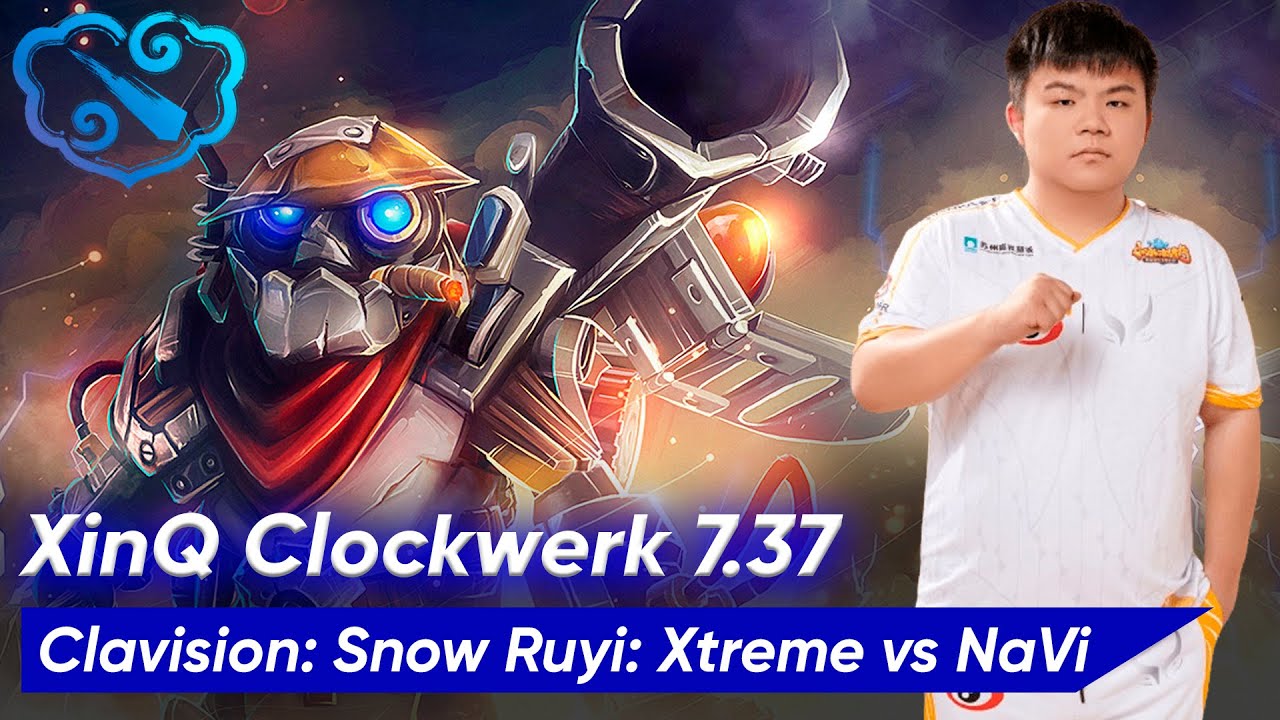 ⚙ XinQ CLOCKWERK 7.37 SUPPORT 4 Pos | Dota 2 Pro Gameplay