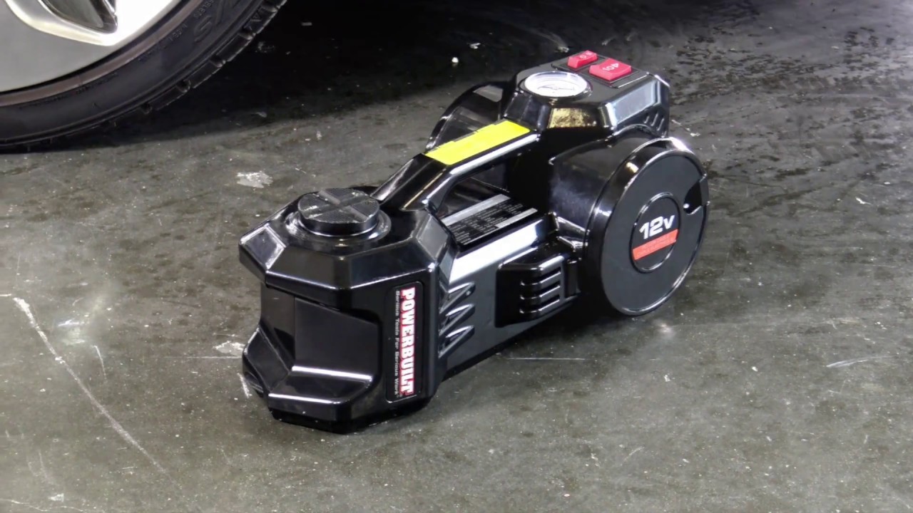 Powerbuilt 12V Battery Operated Car Jack 620484