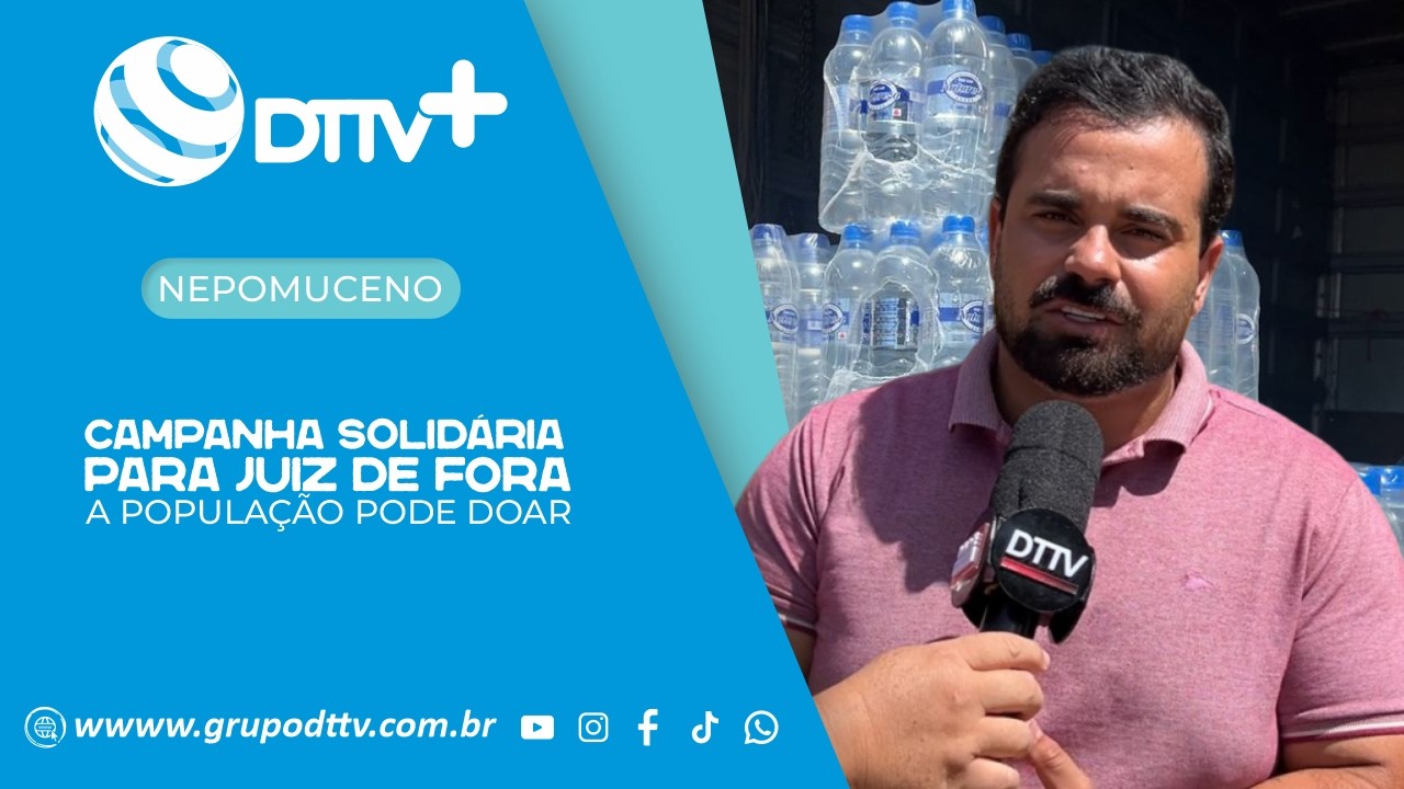 CAMPANHA DE ARRECADAÇÃO EM NEPOMUCENO MOBILIZA DOAÇÕES PARA JUIZ DE FORA.