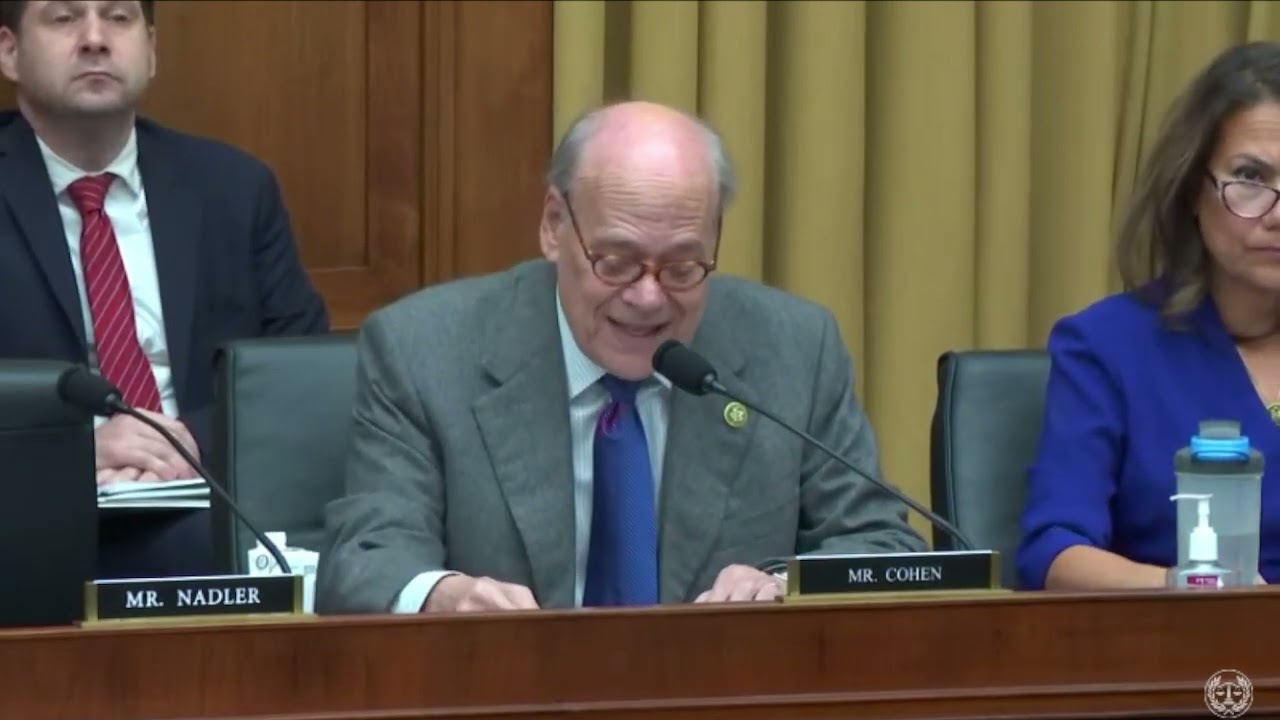 Rep. Steve Cohen Remarks in Judiciary Committee Hearing on Oversight of DOJ's Civil Rights Division