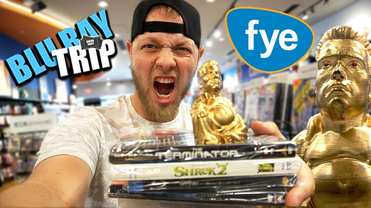 Охота за Blu-Ray с моим Арнольдом Буддой!!!! в магазинах Fye, Walmart и Best Buy!