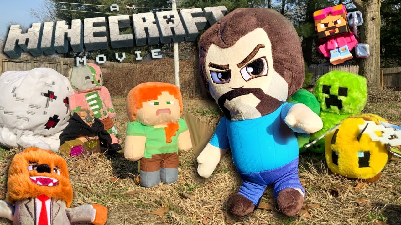 A Minecraft Movie Plush Video