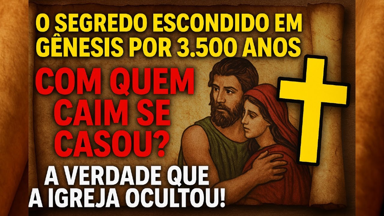 O SEGREDO DE 3500 ANOS SOBRE O CASAMENTO DE CAIM REVELADO!