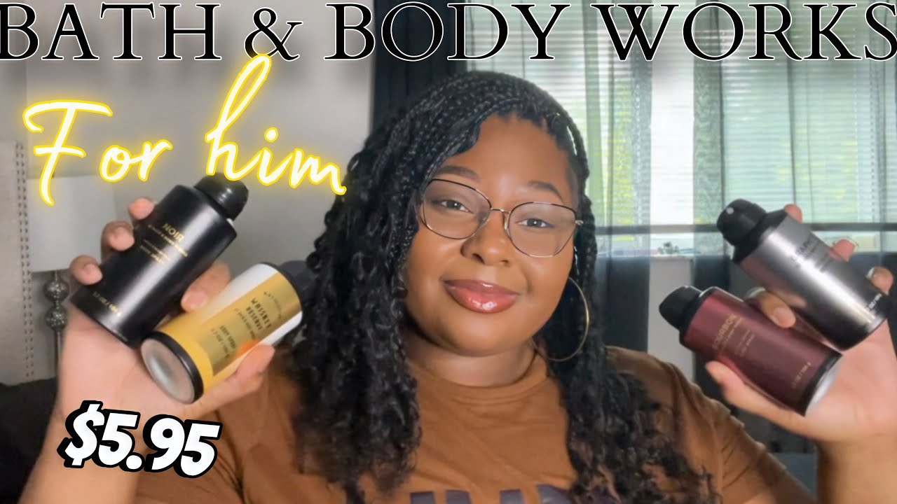 BATH & BODYWORKS FOR HIM😍| MEN&rsquo;S BODY SPRAYS|5.95 #fragrances #bodymist #mensfragrances