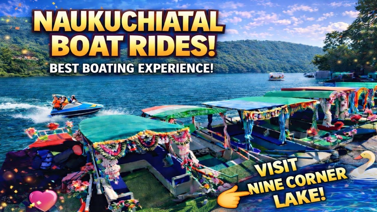 Nainital To Naukuchiatal Bike Ride | भीमताल से सिर्फ 6 Km | Naukuchiatal Boating Charges Information