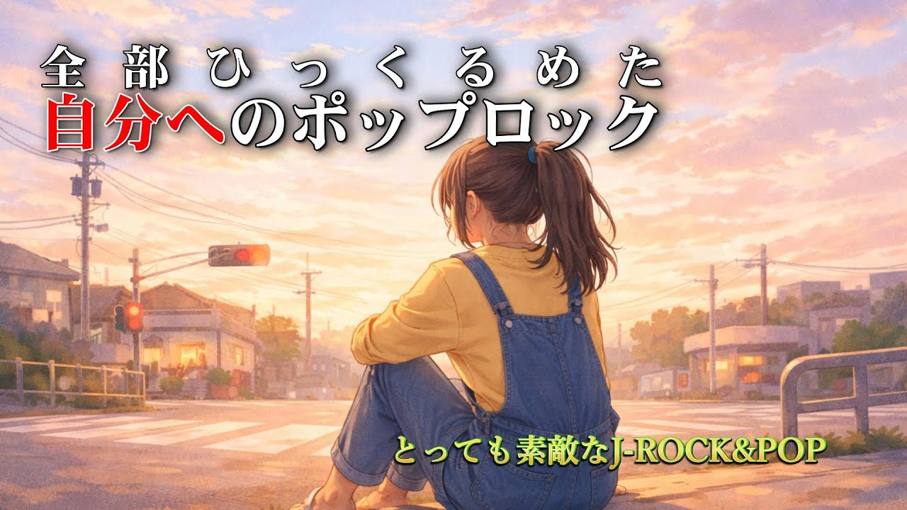 【とっても素敵なJ-ROCK&POP#17】「泣いたり笑ったり」｜忙しい心を抱きしめるポップロック/SUNO AI Original / Japanese Rock  #オリジナル曲