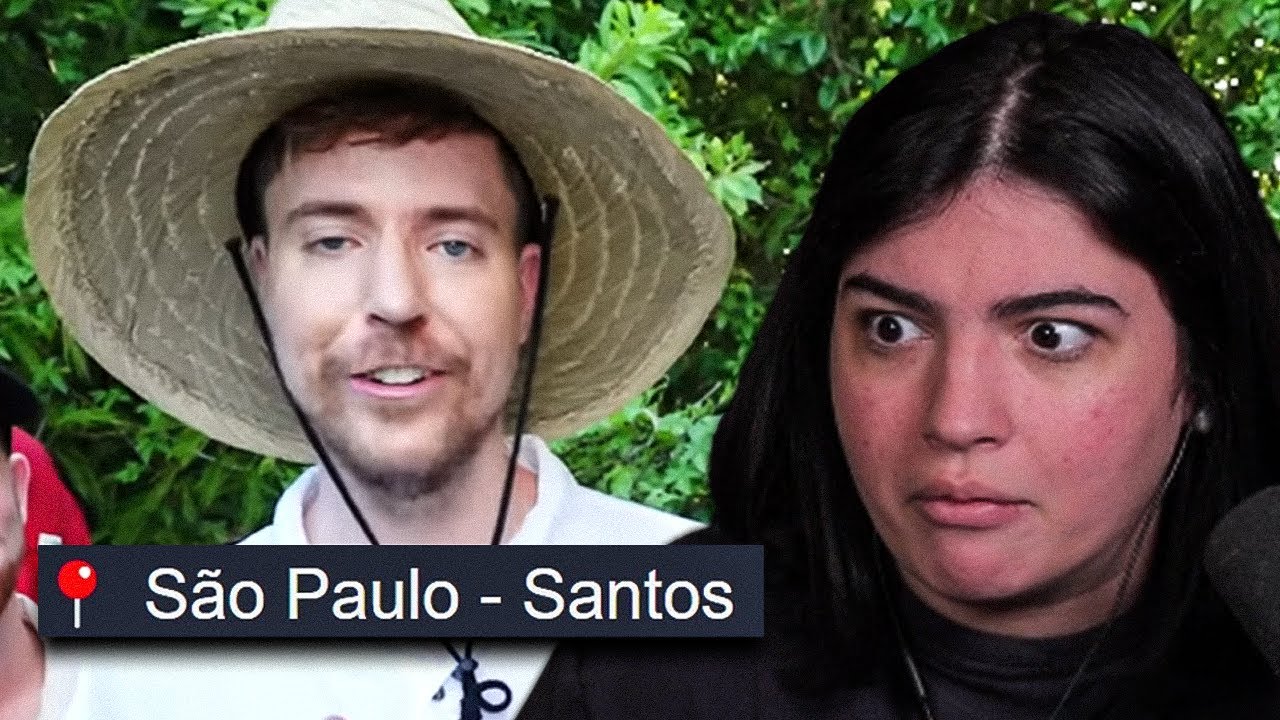 MR BEAST veio ao BRASIL (top 5 lugares mais MORTAIS do planeta)