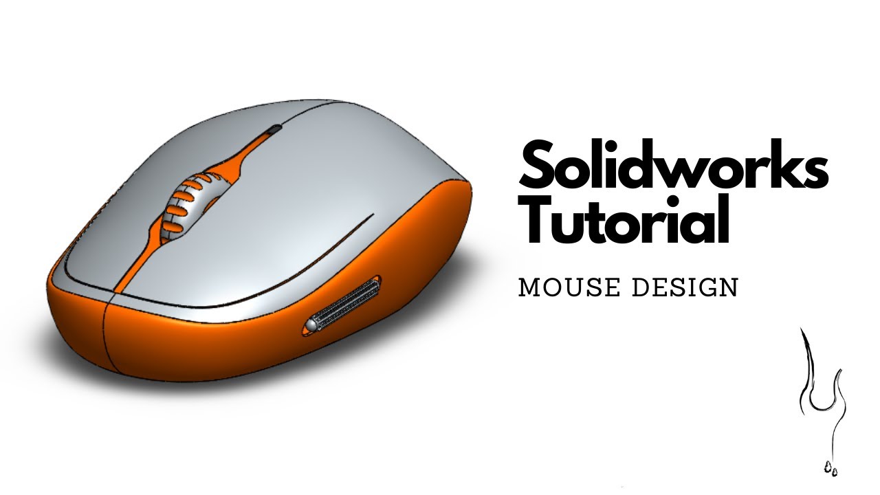 Mouse design in solid works