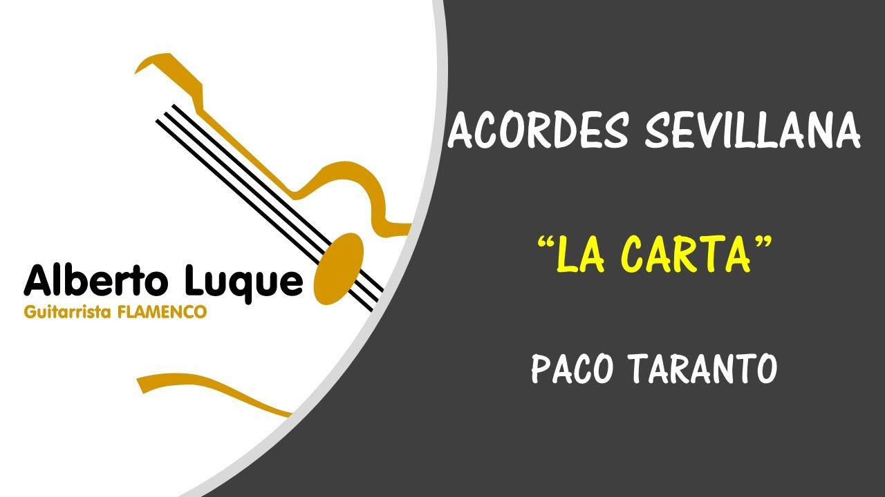 ACORDES DE LA SEVILLANA 
