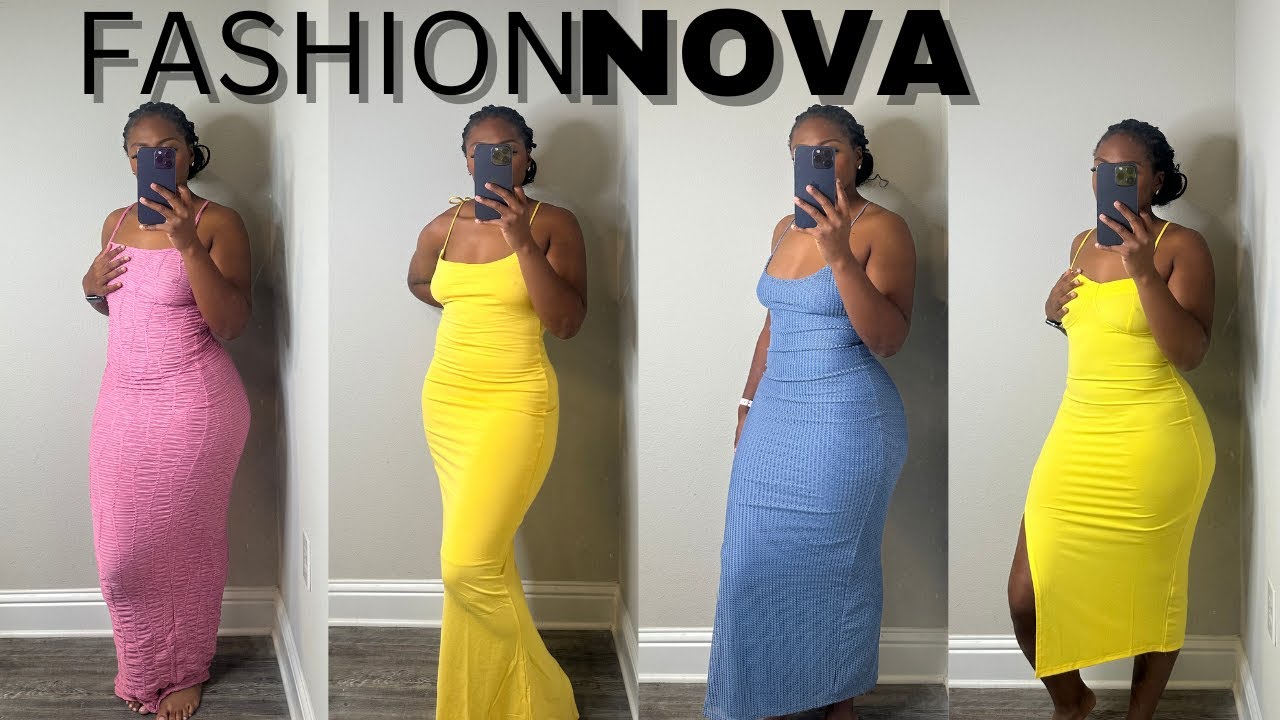 FASHION NOVA DRESS HAUL