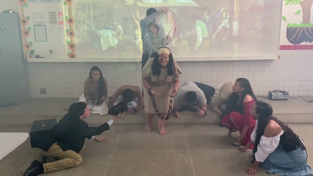 O NAVIO NEGREIRO - A PEÇA DE TEATRO (UM POEMA DE CASTRO ALVES)