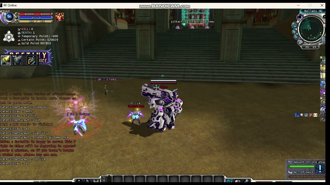 TEST MAU CBT RF DESTINY 3 (KENA DESTRUCT RUNE)