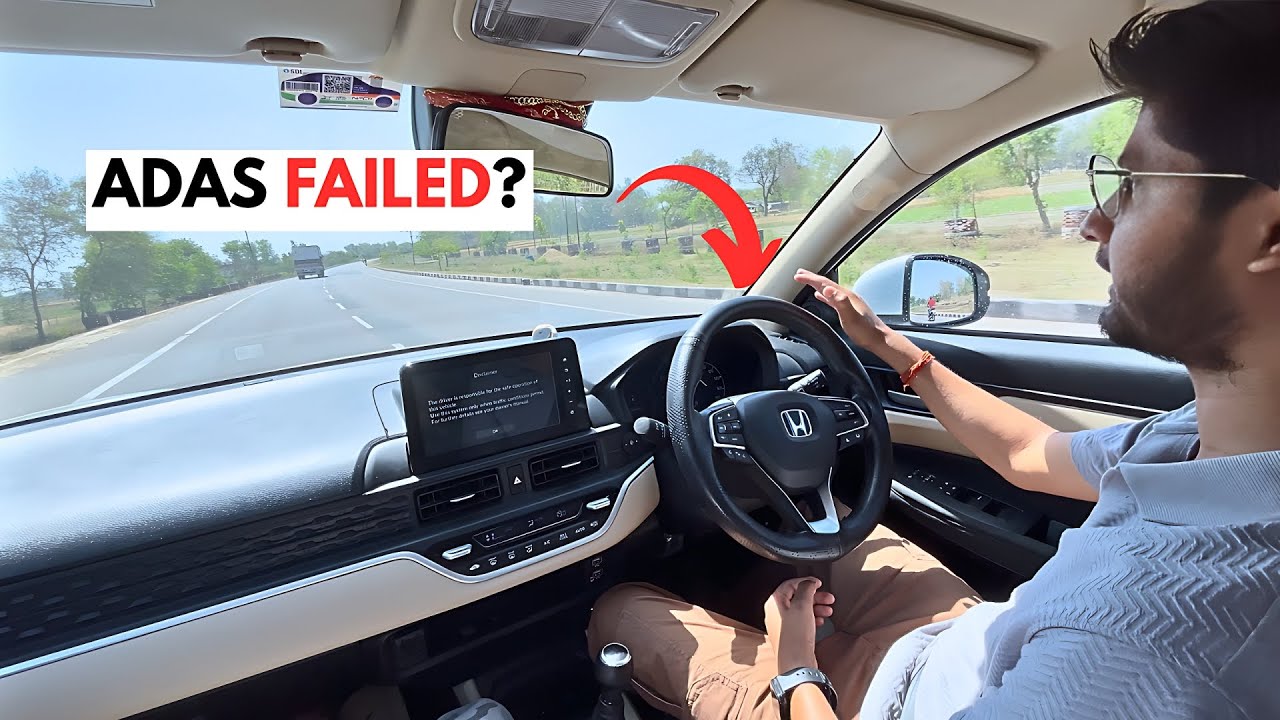 भाई  क्या सोचा था और क्या निकली ये 🙄 | Honda Amaze 2025 Drive Review ✅ With ADAS
