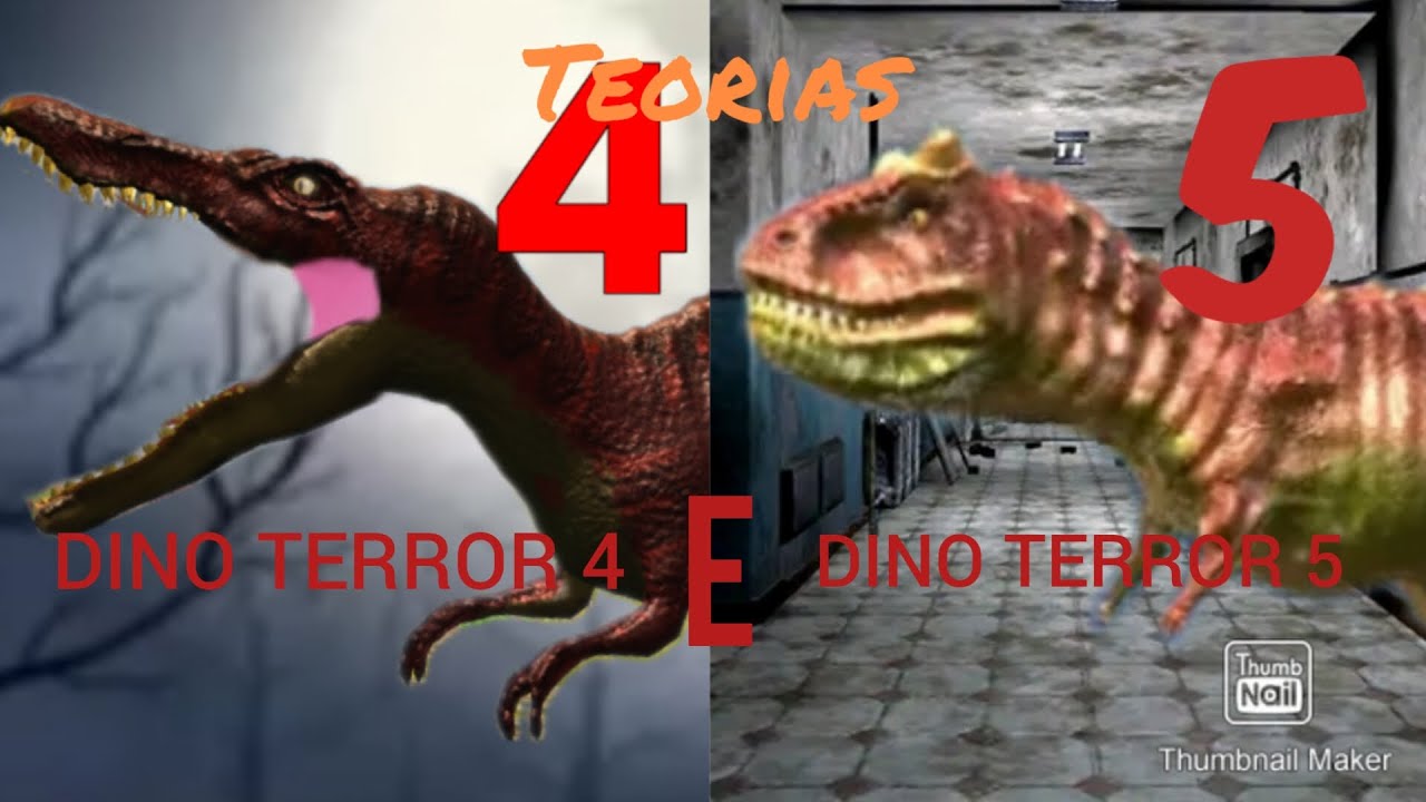 criando teorias para o Dino Terror 4 e Dino Terror 5.