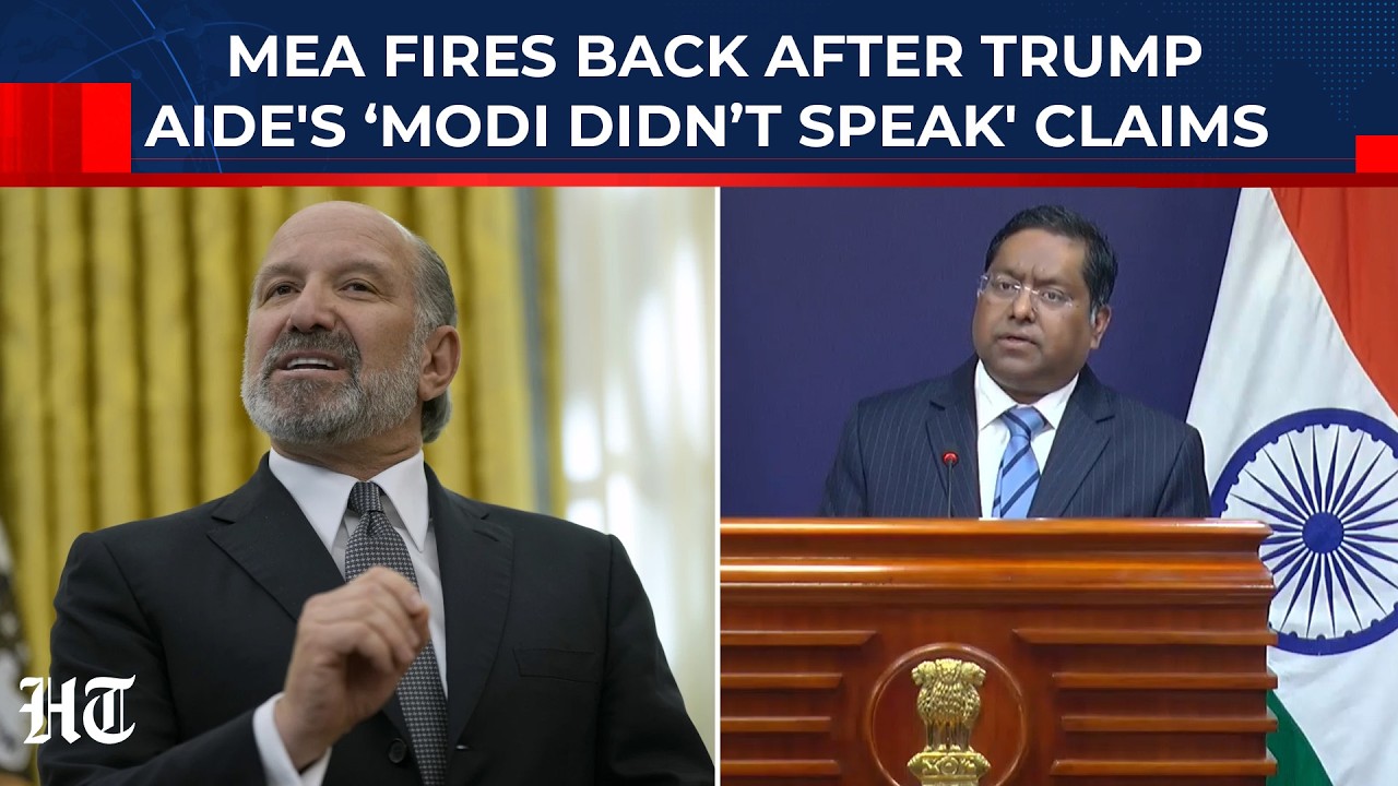 MEA Sets The Record Straight After Howard Lutnick’s ‘Modi Didn’t Speak’ Claim On India-US Trade Deal