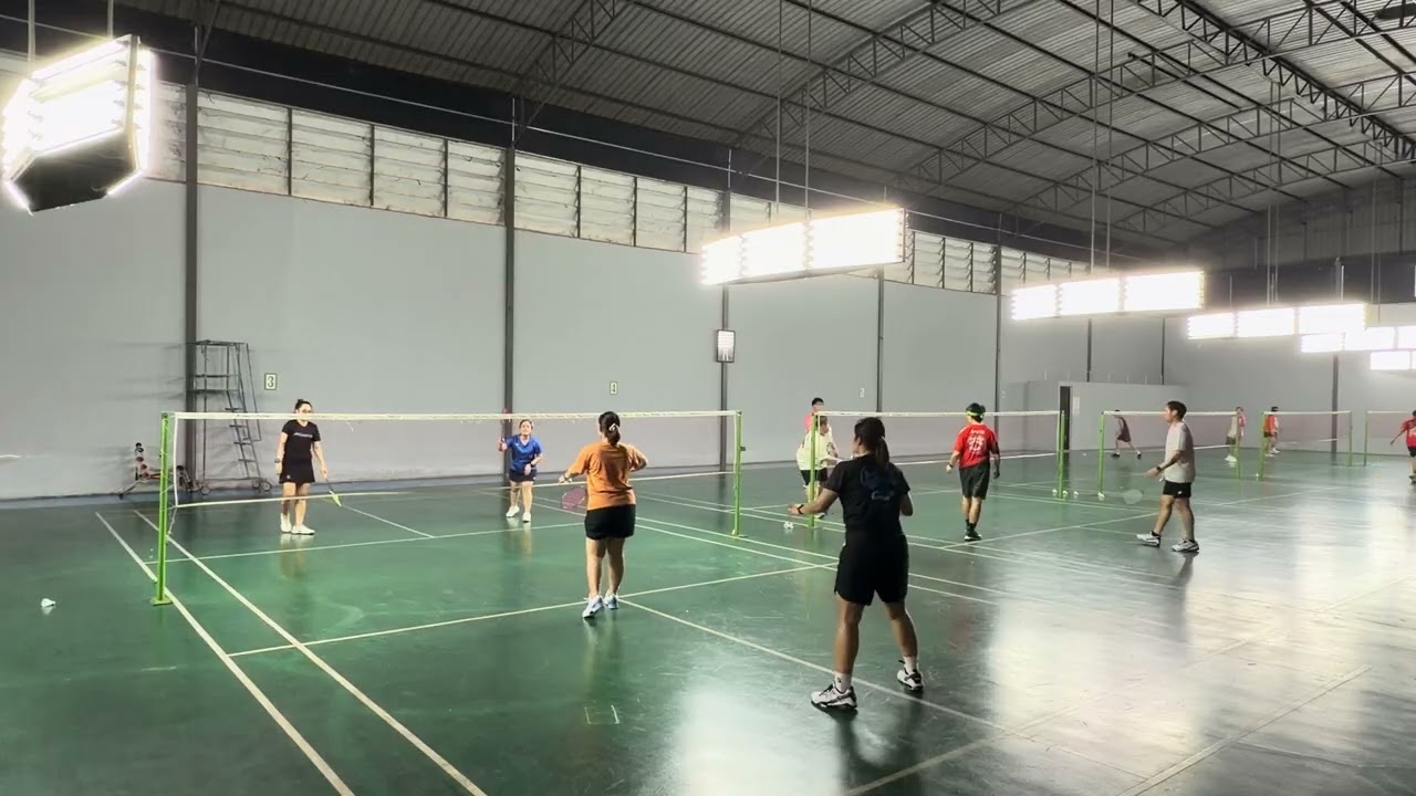 ตีก๊วน🏸: Bifern + Thip vs Gap + Nook [The Shuttle] ⏩️⁨ @SAENGNUEABAD ​