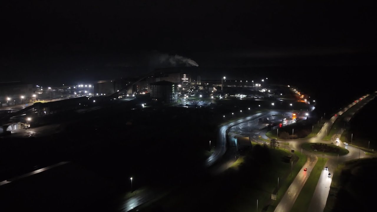 SCUNTHORPE STEELWORKS TIPPING SLAG
